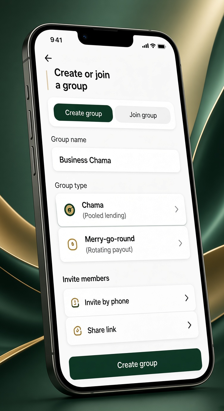 Create or join a group